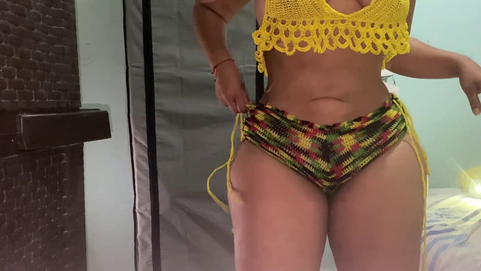 Witness this Indian teenager's first-ever time on camera with her buxomy figure and cock-squeezing bum!