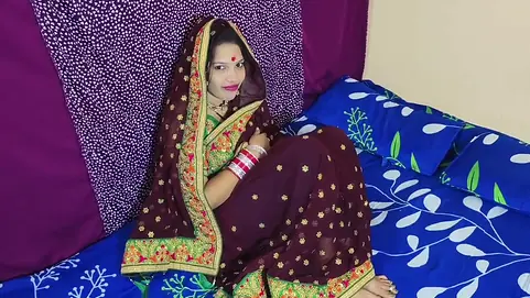 Indian Wife On Anniversary Night Sex With Husband