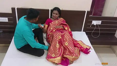 Indian Wife In Traditional Outfits Strip Naked For Sex