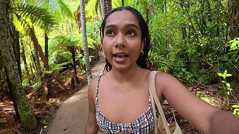 Desi Mia Z goes wild with outdoor masturbation & deep dicking in NZ